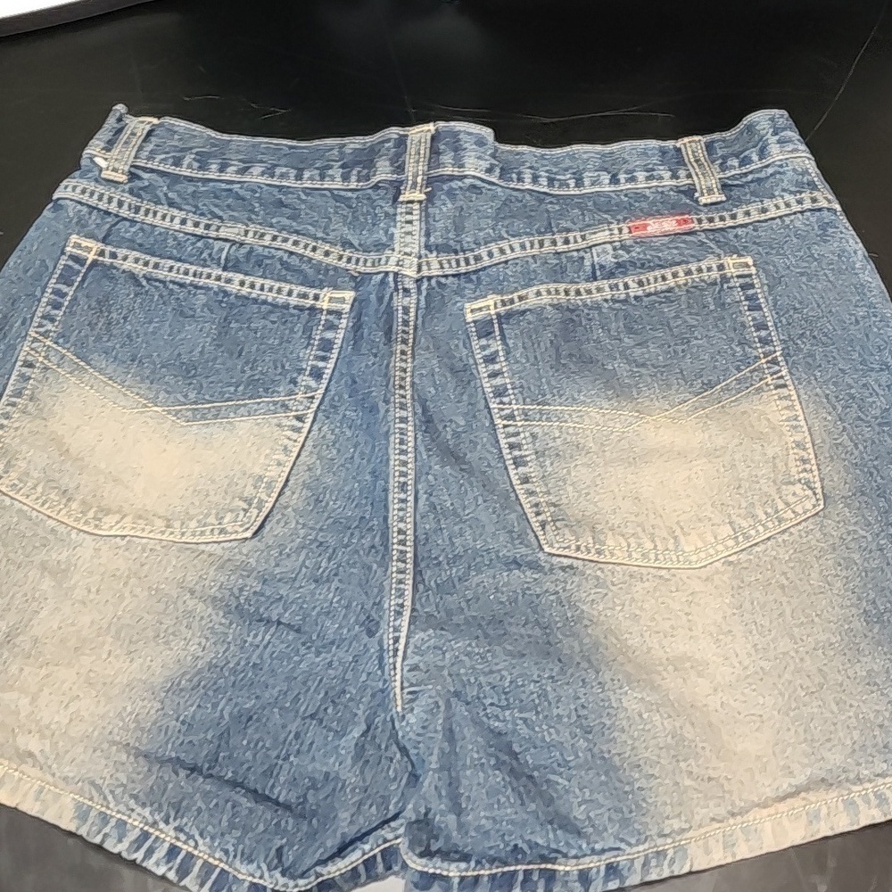 Vintage Jalate jeans shorts w/whiskers Sz 14 - Picture 3 of 4